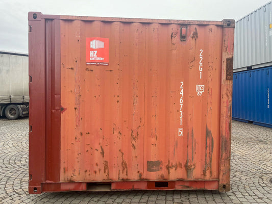 Conteneur d'occasion de 3 mètres – Compact, économique et durable.