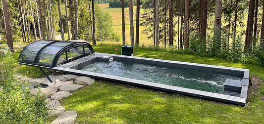 Piscine conteneur haut de gamme 6,2 x 2,5 m