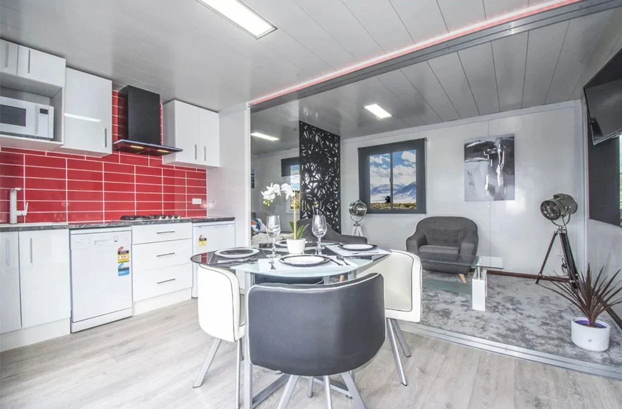 Maison modulaire préfabriquée en conteneurs