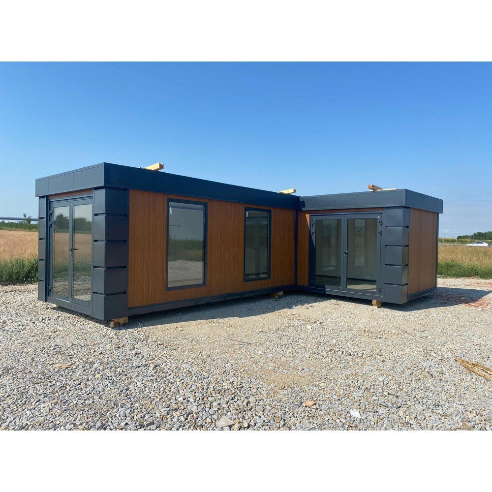 Module commercial combiné – 2 pièces, 3 × 6 m (36 m²)