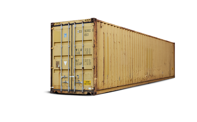 Conteneur High Cube de 40 pieds d'occasion