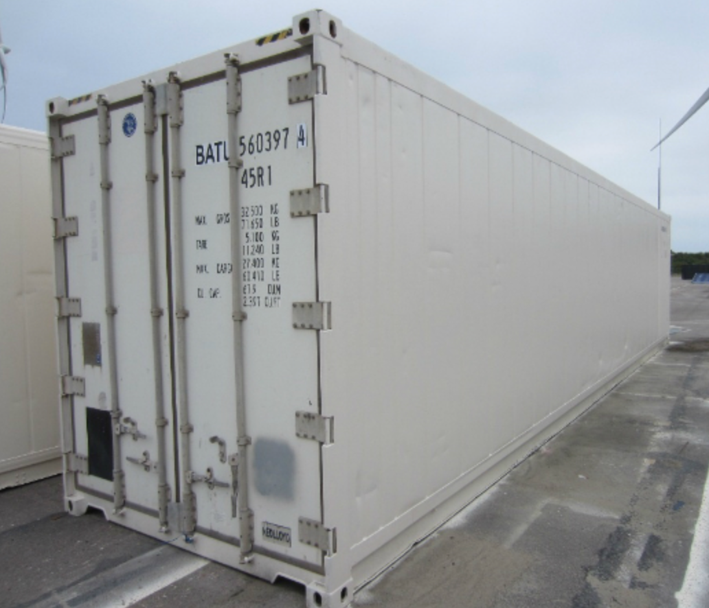 Conteneur frigorifique usagé de 40 pieds