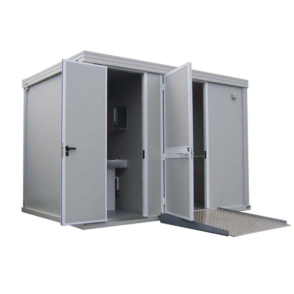 Module sanitaire PMR avec toilettes et douche