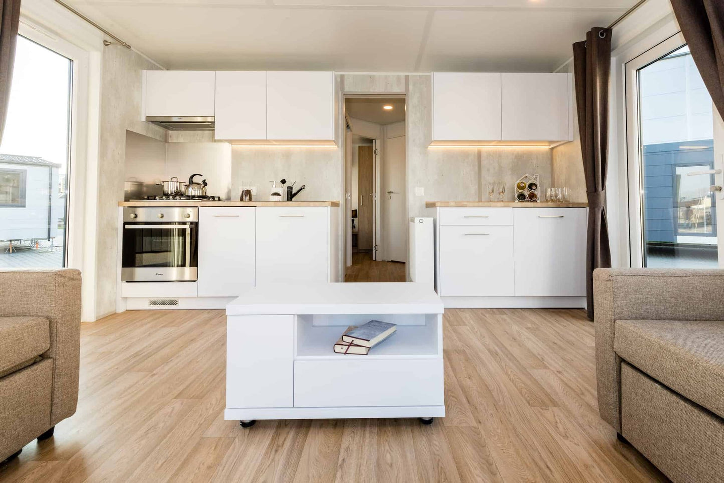 Mobil-home Malta Haus – 2 chambres avec terrasse sur le toit