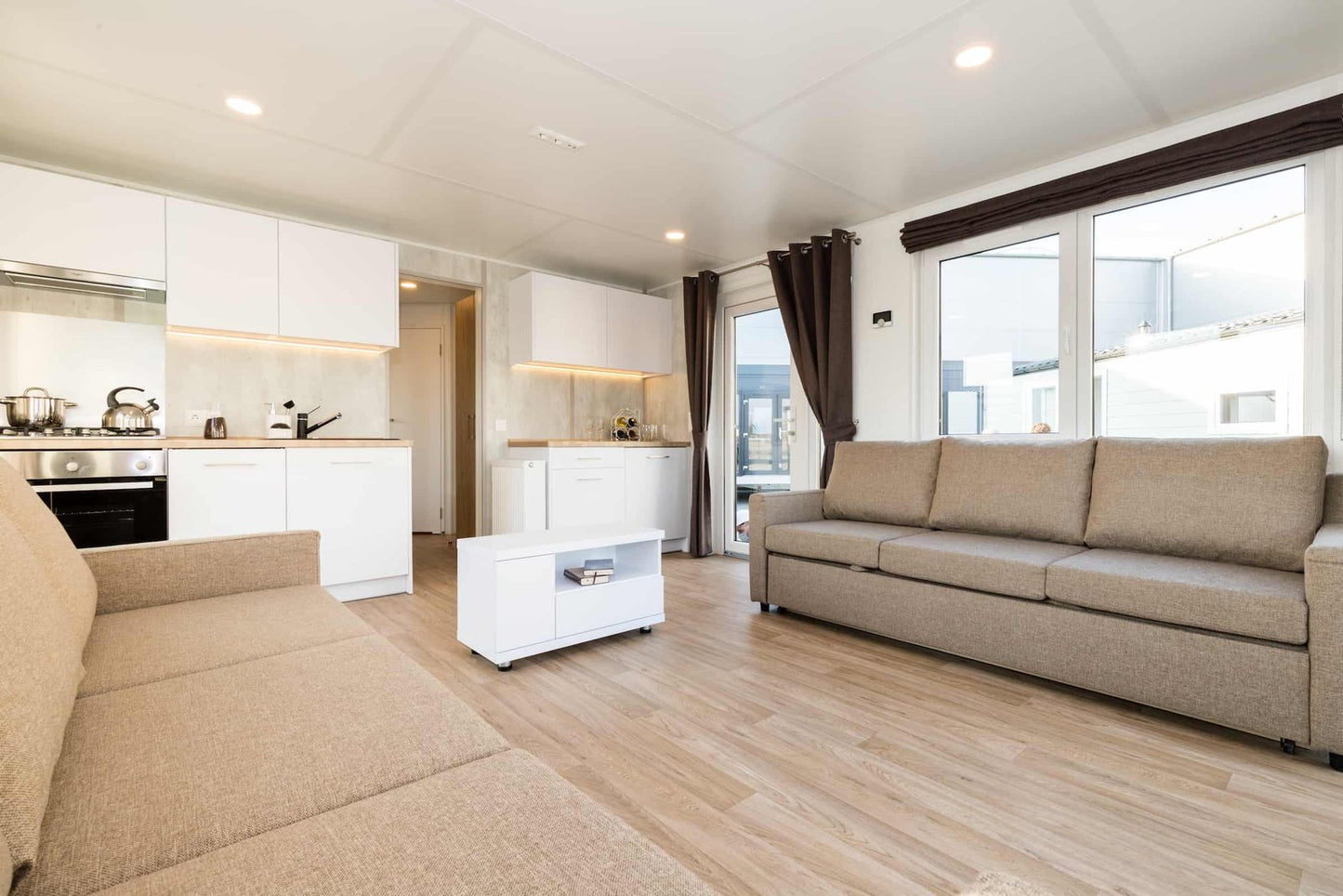 Mobil-home Malta Haus – 2 chambres avec terrasse sur le toit