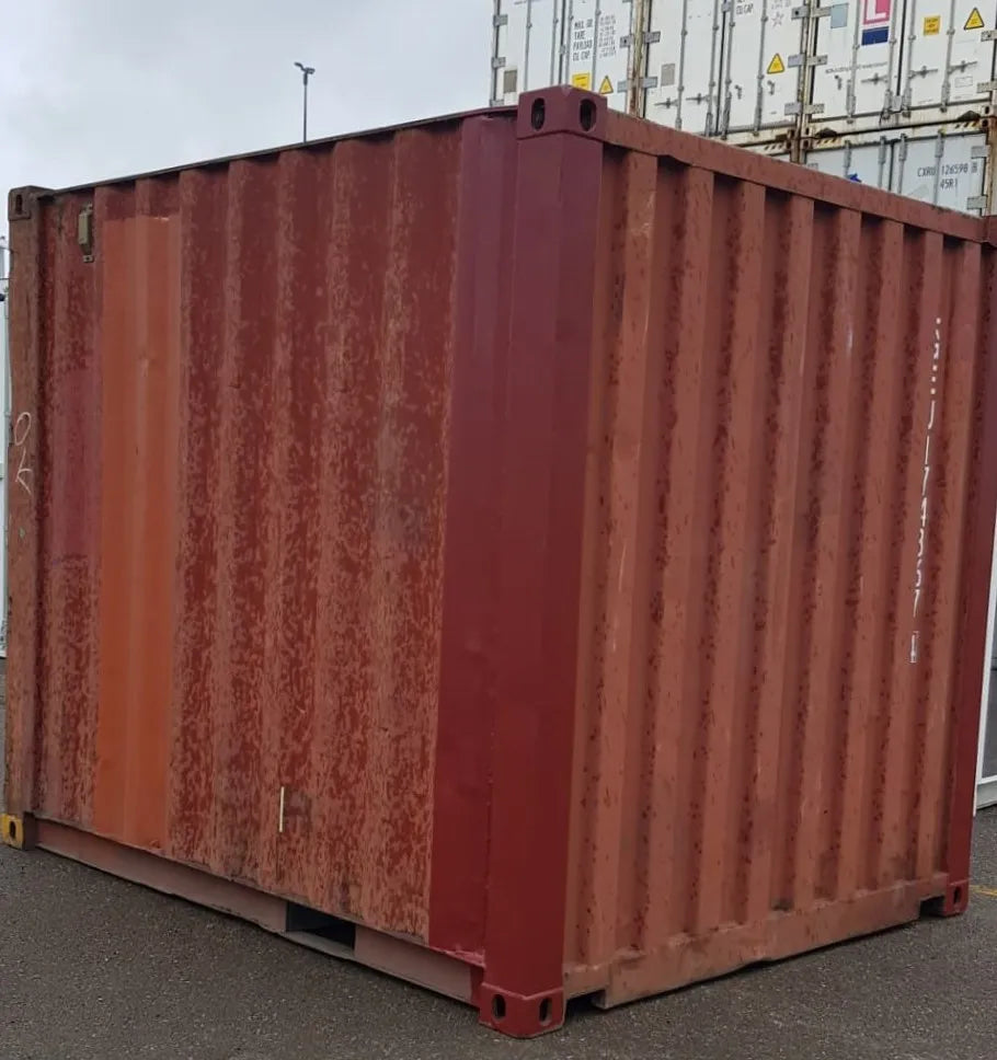 Conteneur maritime de 10 pieds d'occasion pour marchandises sèches.