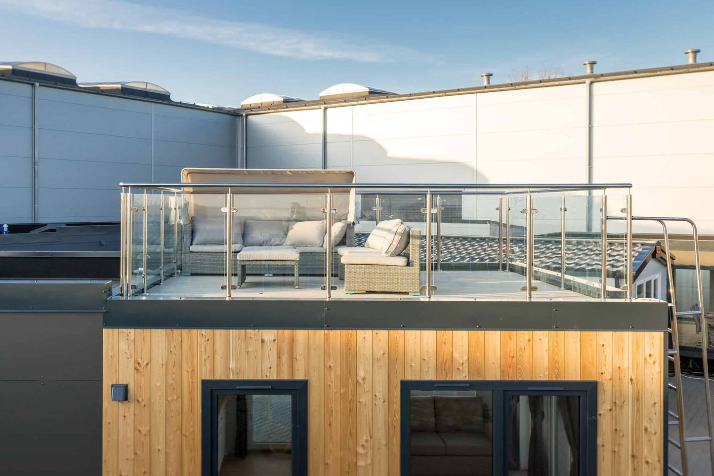 Mobil-home Malta Haus – 2 chambres avec terrasse sur le toit