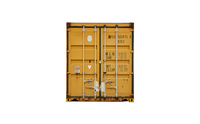 Conteneur standard de 40 pieds – Occasion, certifié CSC