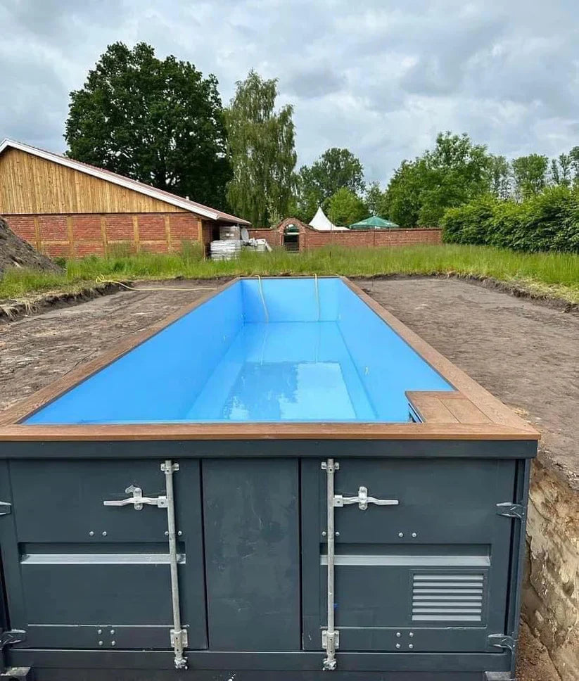 Piscine conteneur de 12 mètres
