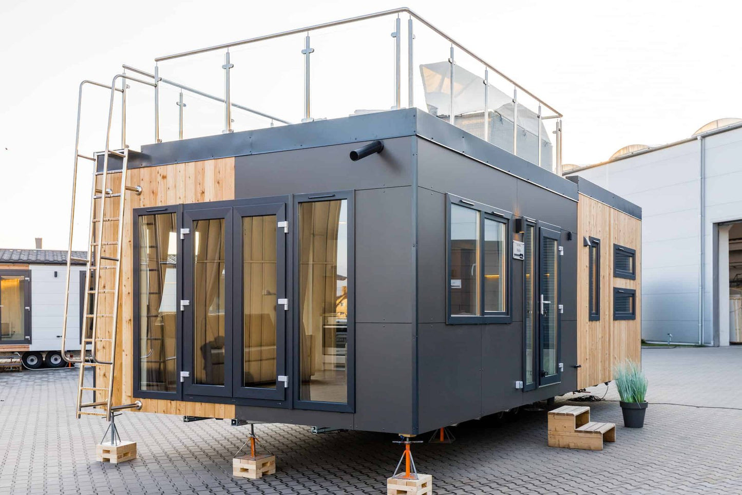 Mobil-home Malta Haus – 2 chambres avec terrasse sur le toit