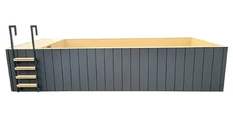 Piscine sportive et spa en polypropylène