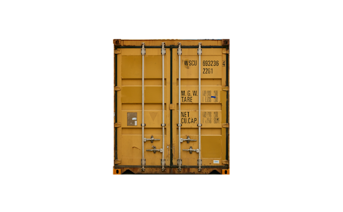 Conteneur standard de 20 pieds – Occasion, certifié CSC