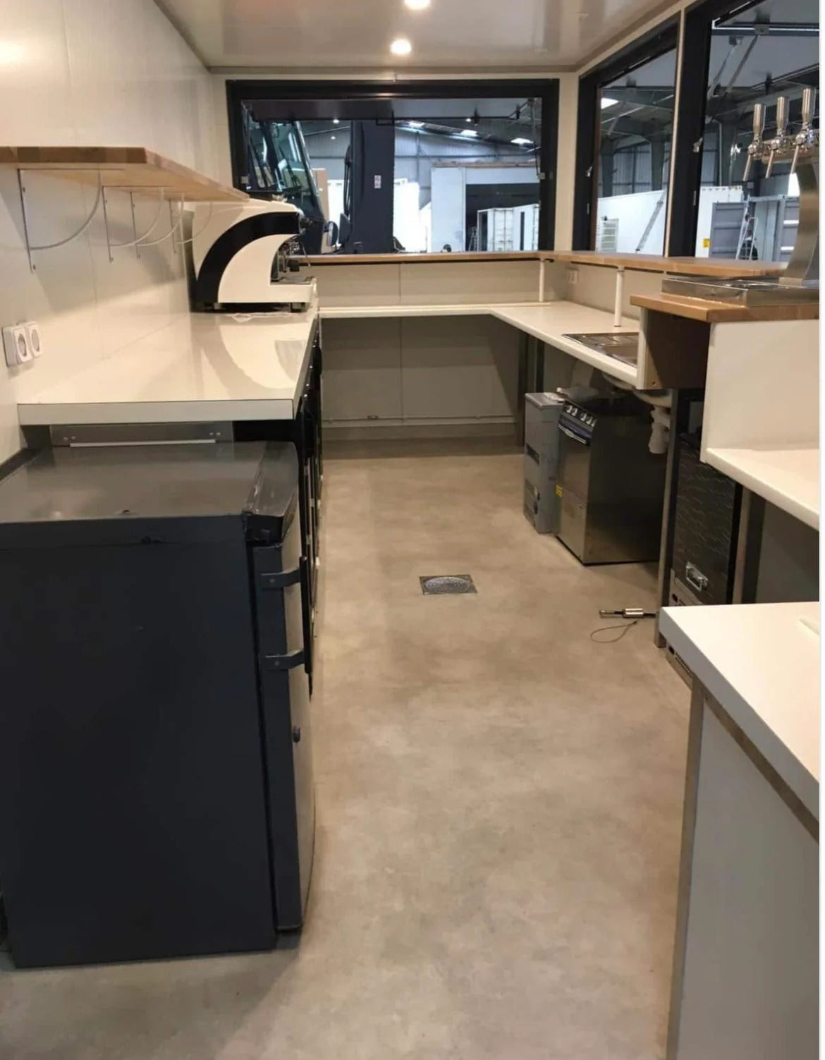 Conteneur de cafétéria de 20 pieds