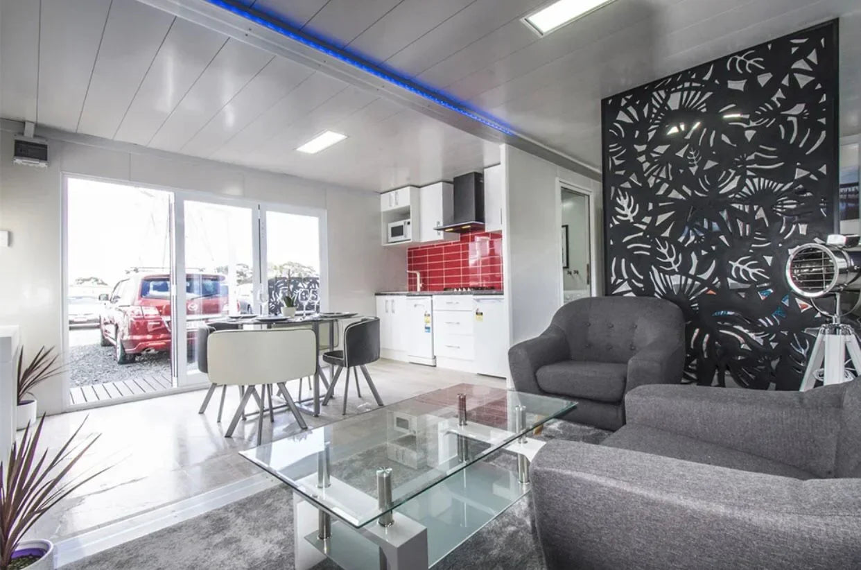 Maison modulaire préfabriquée en conteneurs