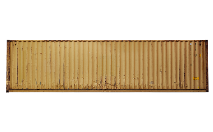 Conteneur High Cube de 40 pieds d'occasion