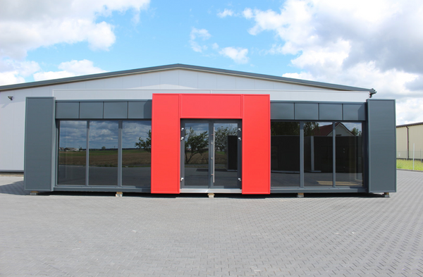 Bureau en conteneur 12,00 × 6,00 m-modèle Lisbonne