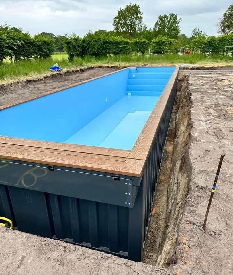 Piscine conteneur de 12 mètres