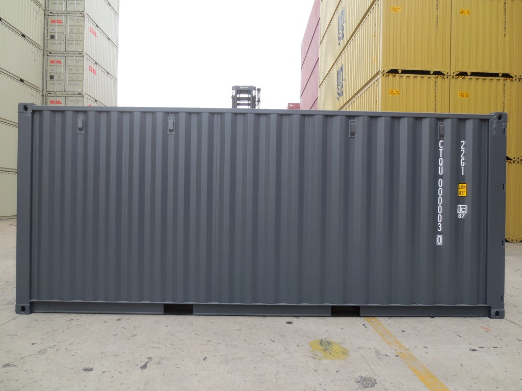 Conteneur maritime de 20 pieds en acier Corten