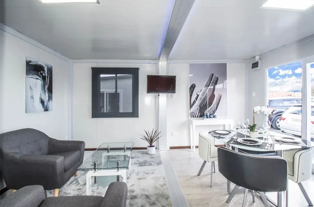 Maison modulaire préfabriquée en conteneurs