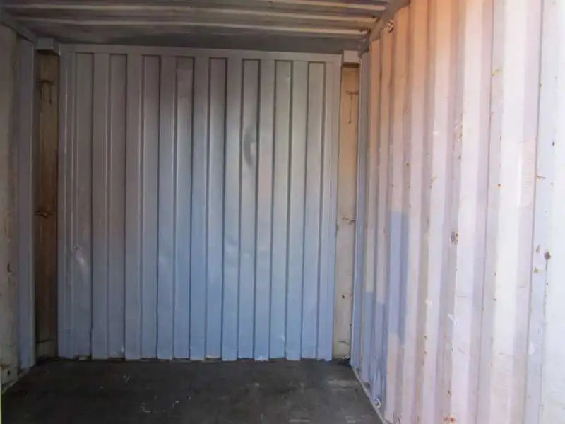 Conteneur maritime de 10 pieds d'occasion pour marchandises sèches.