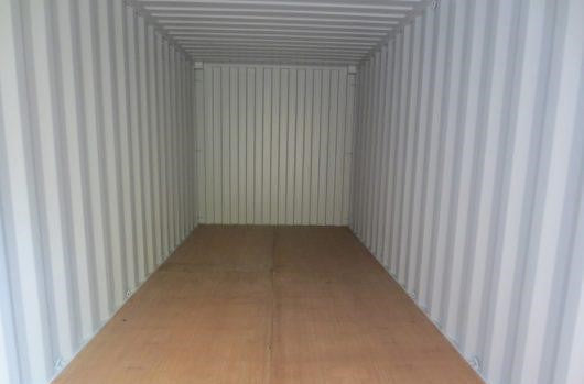 Conteneur maritime de 20 pieds en acier Corten