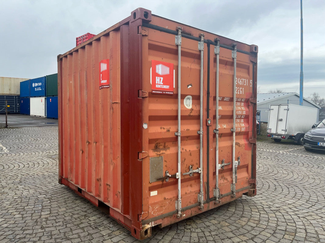 Conteneur d'occasion de 3 mètres – Compact, économique et durable.