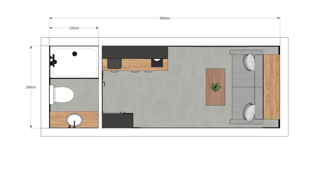 Tiny Maison Modulaire L15