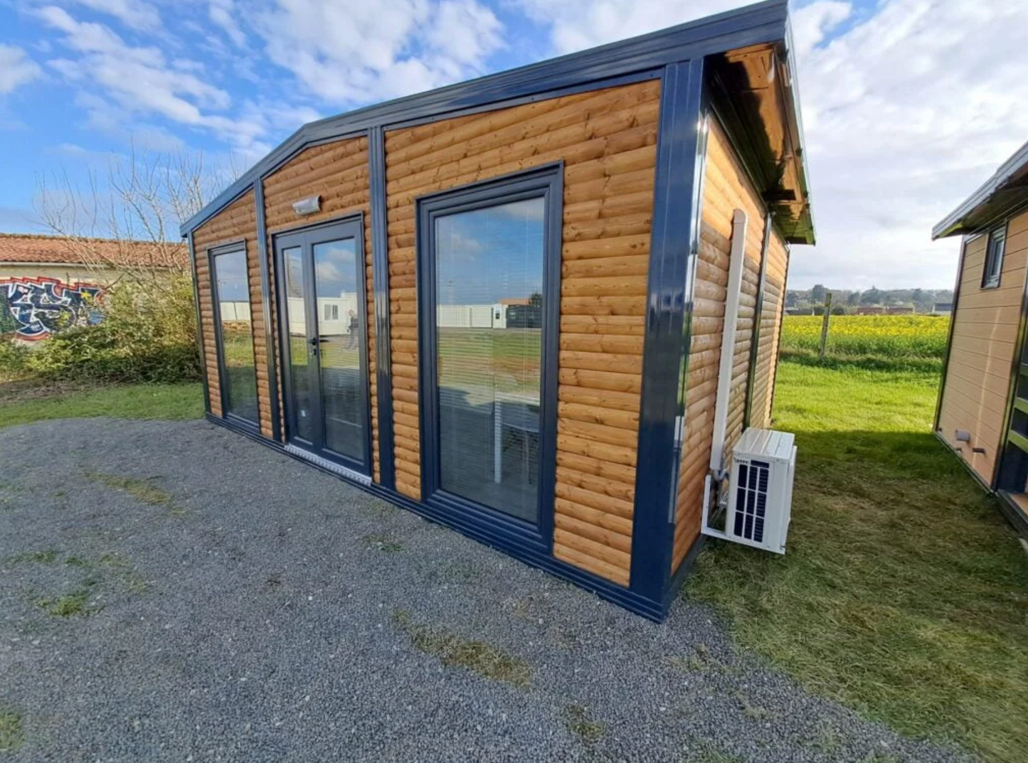 Bungalow meublé – Chalet avec jardin, 28 m²