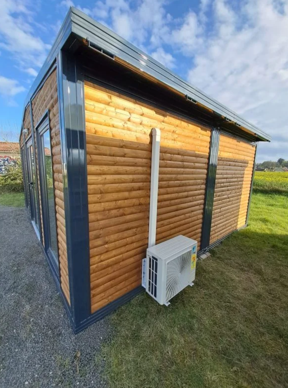 Bungalow meublé – Chalet avec jardin, 28 m²