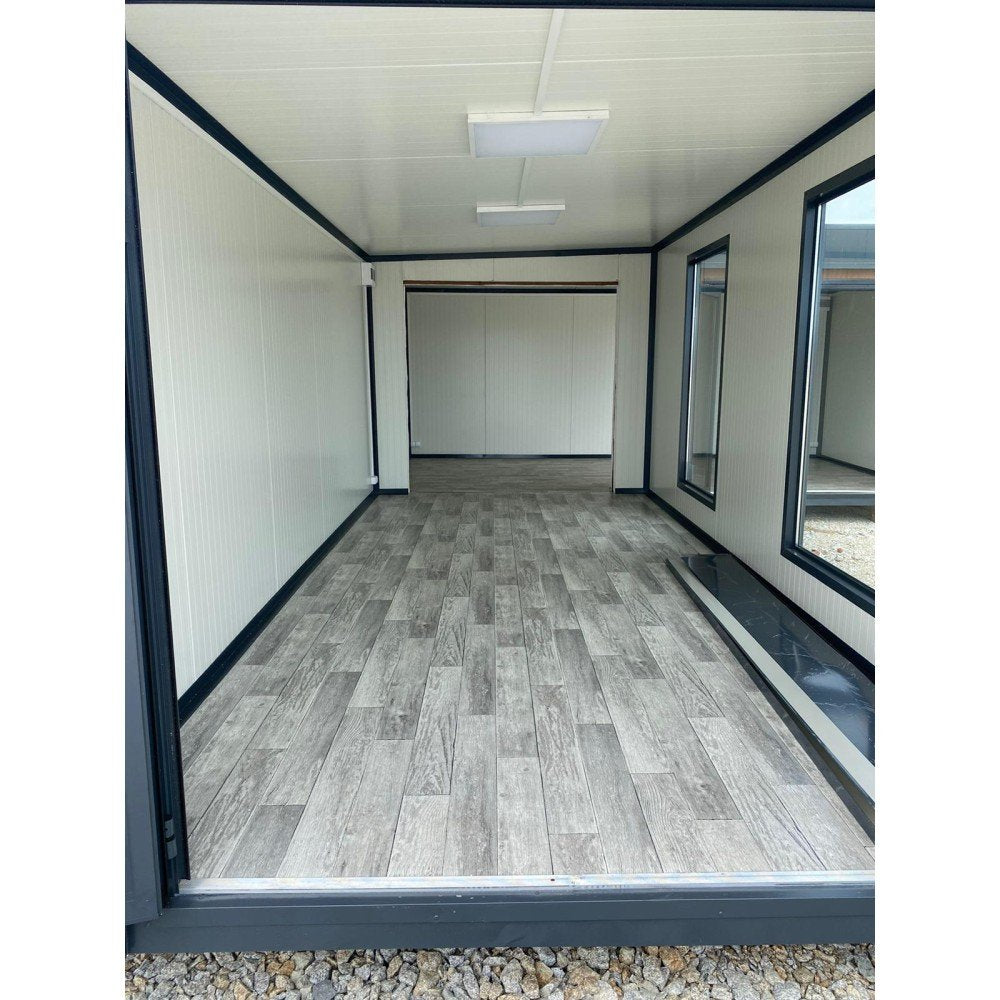 Module commercial combiné – 2 pièces, 3 × 6 m (36 m²)