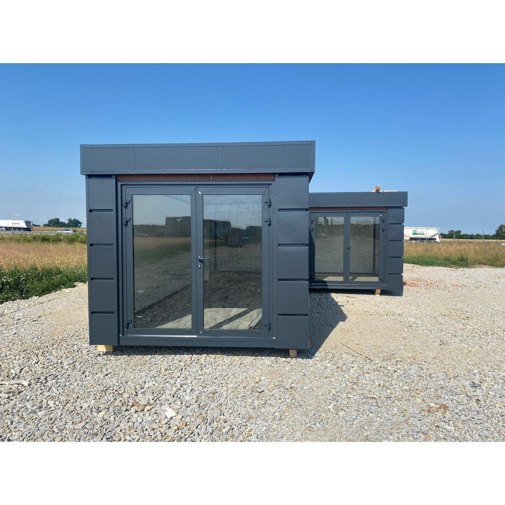 Module commercial combiné – 2 pièces, 3 × 6 m (36 m²)