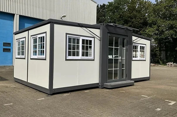 Maison conteneur miniature du Groenland – 25 m² (6 × 4 m)