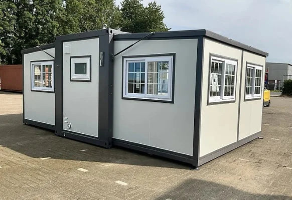 Maison conteneur miniature du Groenland – 25 m² (6 × 4 m)