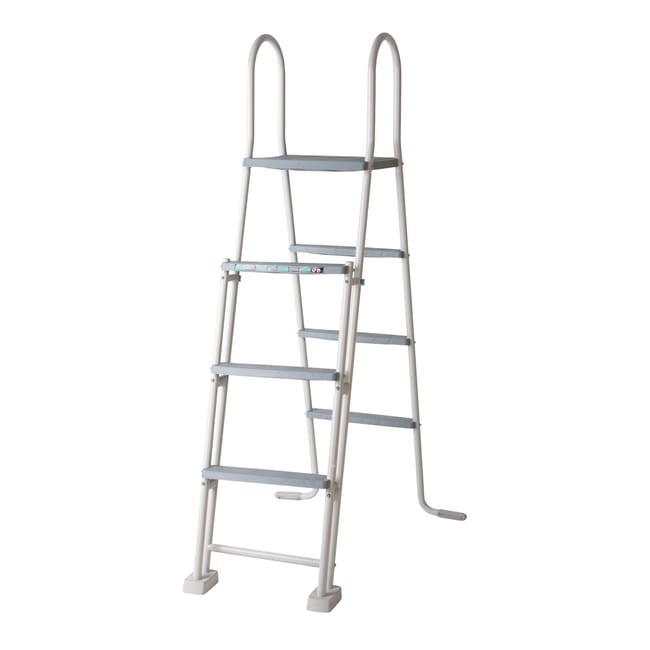 Piscine hors-sol rigide GRE Atlantis blanche – Dimensions intérieures 6,1 x 3,75 m