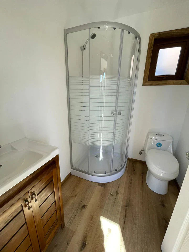 Maison modulaire Leyton – 30 m² (10 × 3 m, 2 chambres)